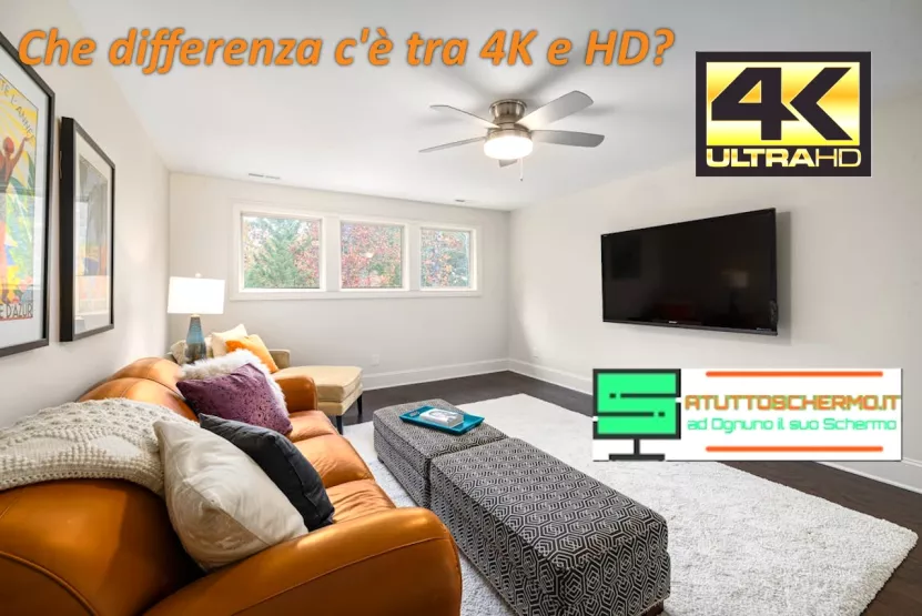 Che differenza c'è tra 4K e HD?