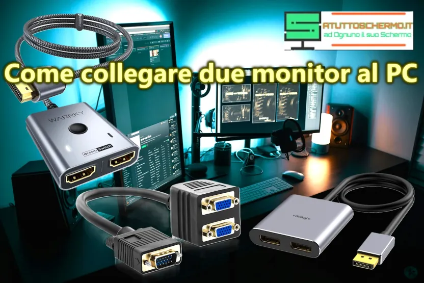 Come collegare due monitor al PC