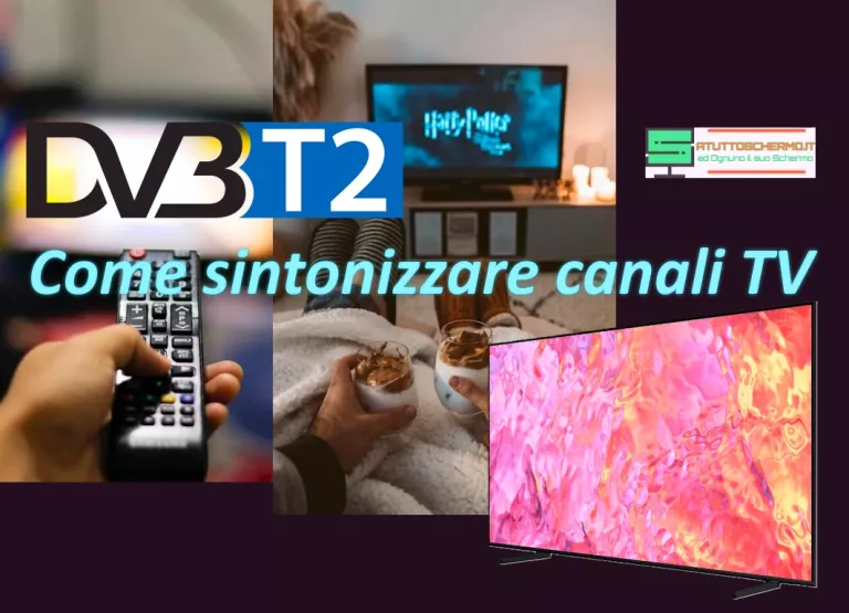 Come sintonizzare canali TV