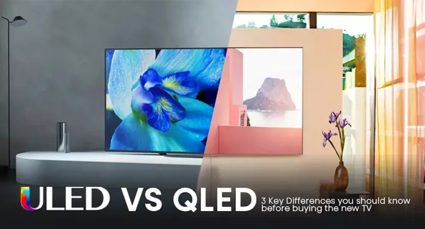 immagine di uled vs qled