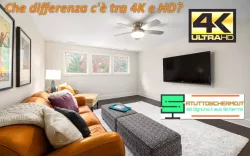 Che differenza c'è tra 4K e HD?