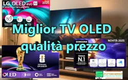 Migliori TV OLED qualità prezzo 2026: guida, recensioni e modelli consigliati Miglior TV OLED qualità prezzo