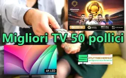 Migliori TV 50 Pollici 4K 2025: Classifica, Recensioni e Quale Scegliere Migliori TV 50 pollici