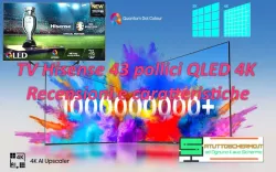 TV Hisense 43 pollici QLED 4K Recensioni e caratteristiche