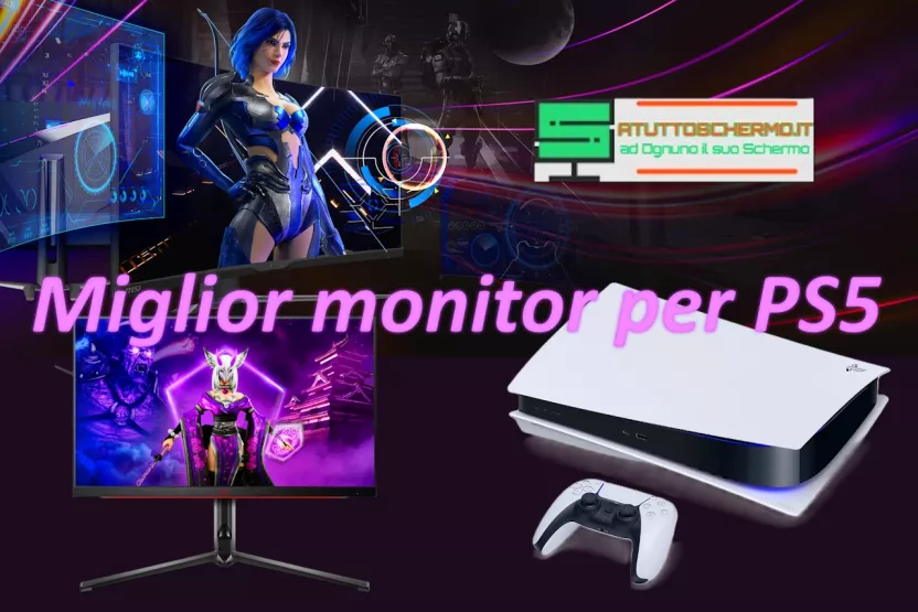 Miglior monitor per PS5