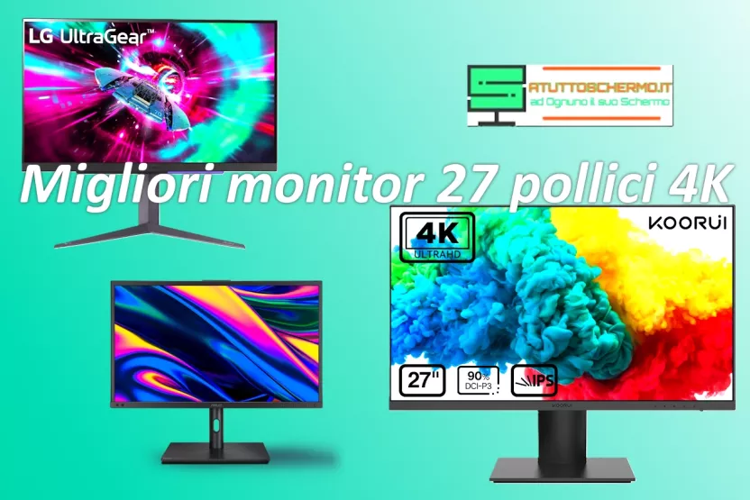 Migliori monitor 27 pollici 4K