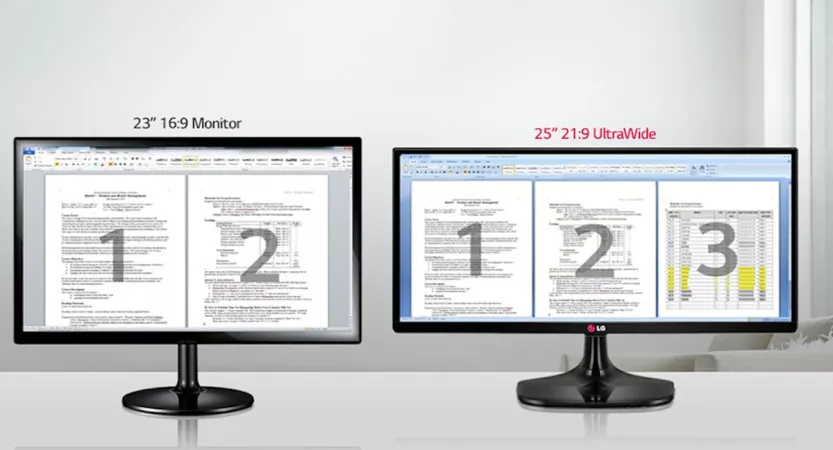 rapporto wide vs ultrawide